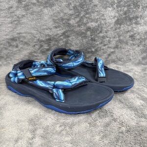 Teva Hurricane XLT2 Sandals Waves Mood Indigo Kids 3Y Open Toe